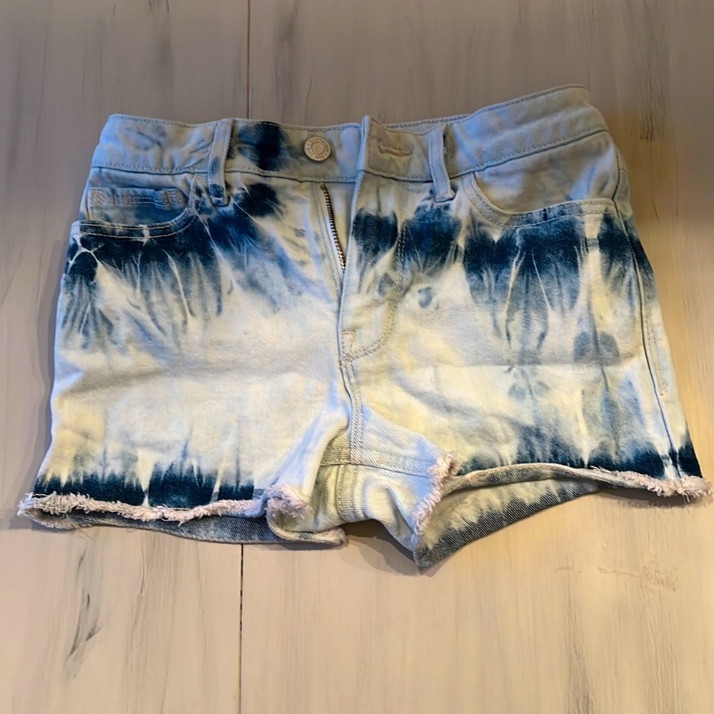 Gap Tie Dye High Waist Shorts